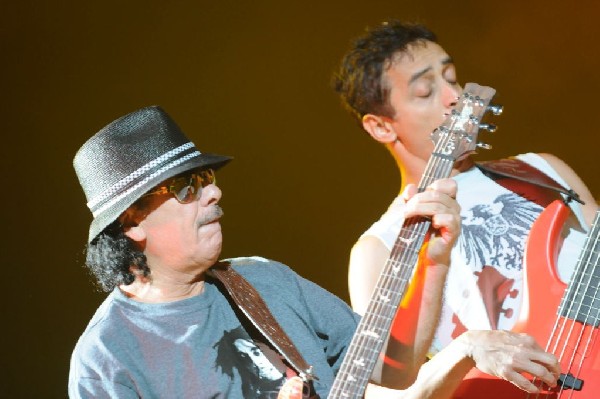 Carlos Santana at the Verizon Wireless Amphitheater