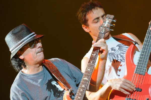 Carlos Santana at the Verizon Wireless Amphitheater