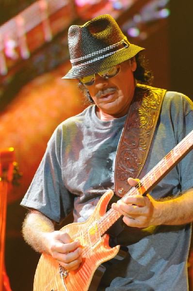 Carlos Santana at the Verizon Wireless Amphitheater