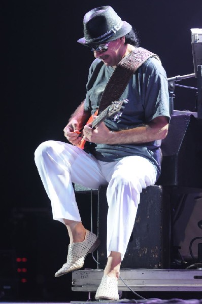 Carlos Santana at the Verizon Wireless Amphitheater