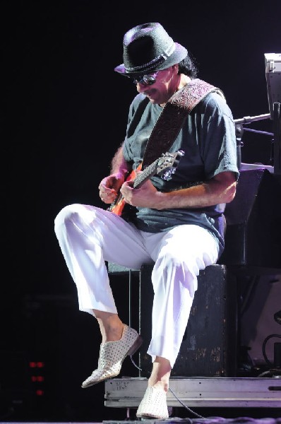 Carlos Santana at the Verizon Wireless Amphitheater