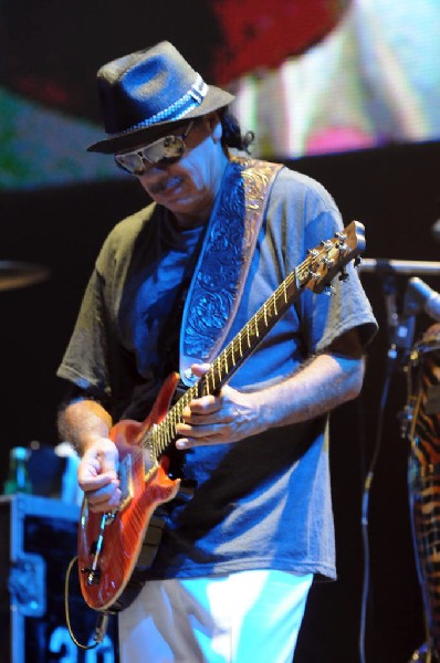 Carlos Santana at the Verizon Wireless Amphitheater