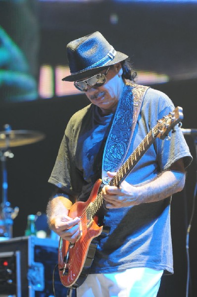 Carlos Santana at the Verizon Wireless Amphitheater
