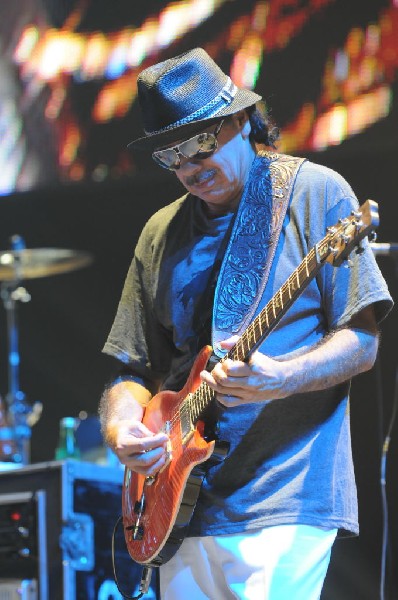 Carlos Santana at the Verizon Wireless Amphitheater