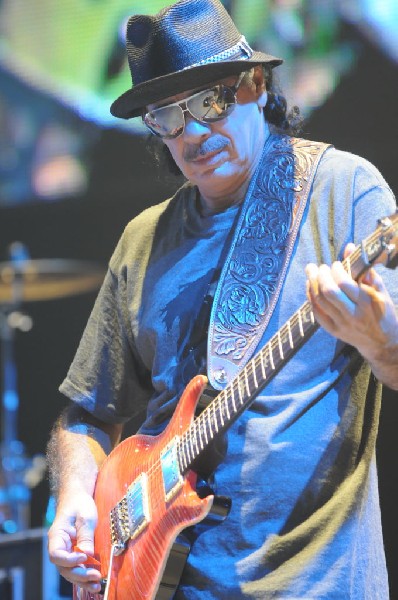 Carlos Santana at the Verizon Wireless Amphitheater