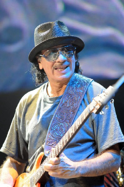 Carlos Santana at the Verizon Wireless Amphitheater