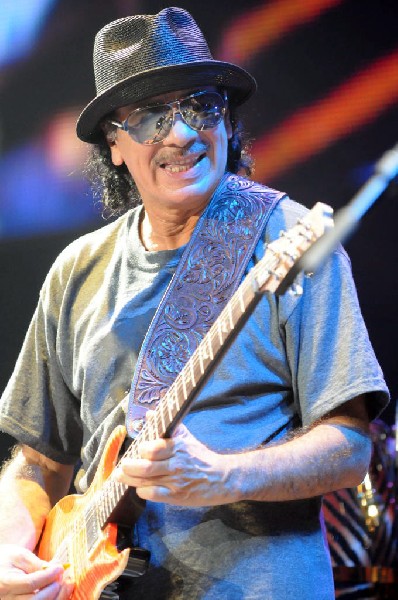 Carlos Santana at the Verizon Wireless Amphitheater
