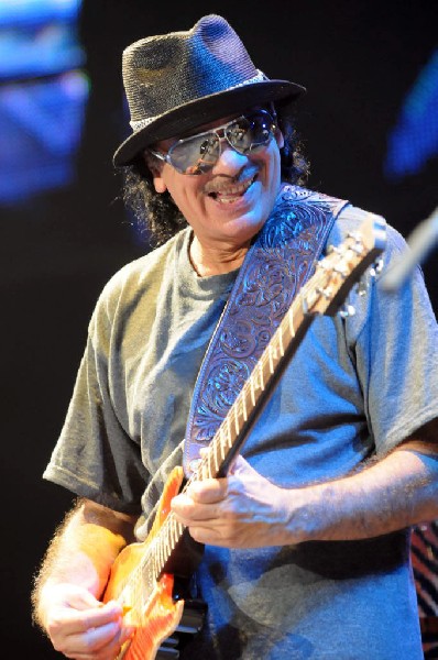 Carlos Santana at the Verizon Wireless Amphitheater
