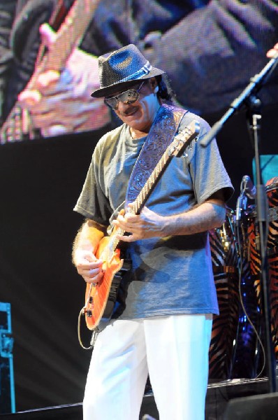 Carlos Santana at the Verizon Wireless Amphitheater