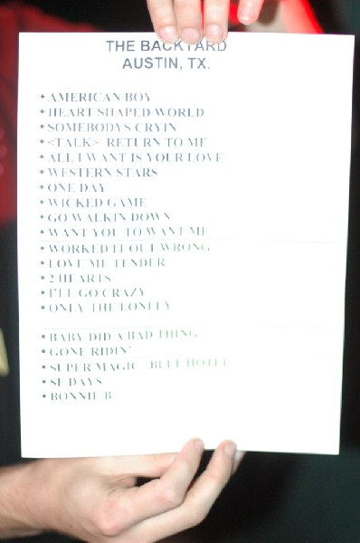 Chris Isaak at The Backyard in Austin, Texas