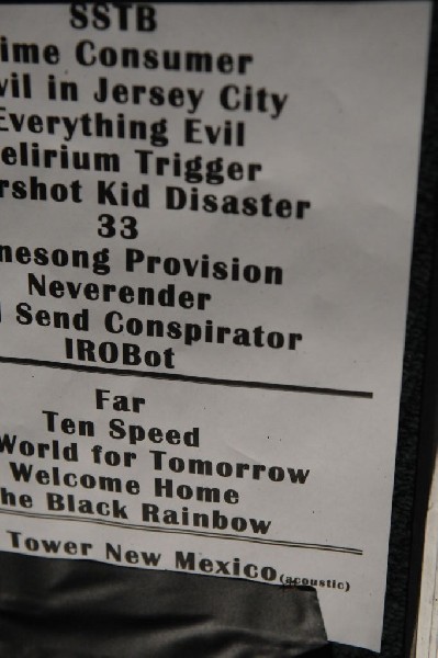 Coheed and Cambria at Stubb's BarBQ, Austin, Texas April 7, 2011 - photo by