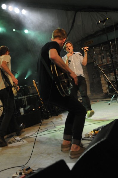 Cold War Kids at Stubb's BarBQ, Austin, Texas April 1, 2011 - photo by jeff