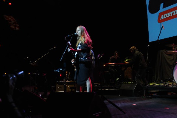 Court Yard Hounds perform at the AMP Launch Party at ACL Live at the Moody