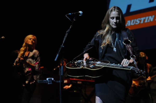 Court Yard Hounds perform at the AMP Launch Party at ACL Live at the Moody