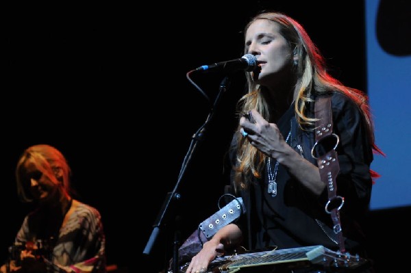 Court Yard Hounds perform at the AMP Launch Party at ACL Live at the Moody