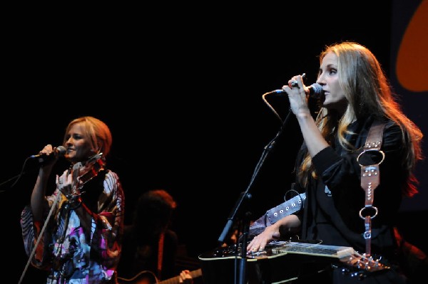 Court Yard Hounds perform at the AMP Launch Party at ACL Live at the Moody