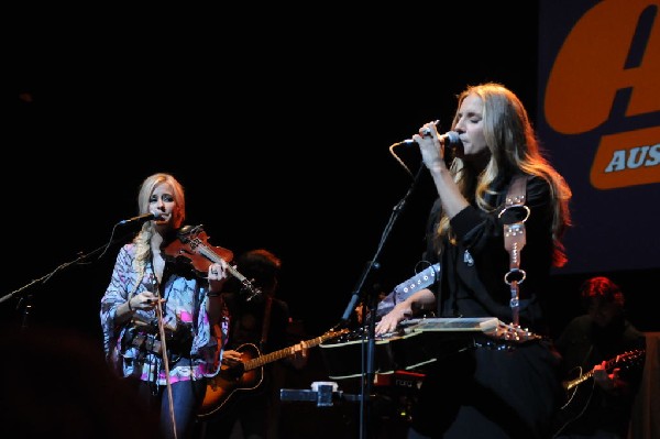 Court Yard Hounds perform at the AMP Launch Party at ACL Live at the Moody