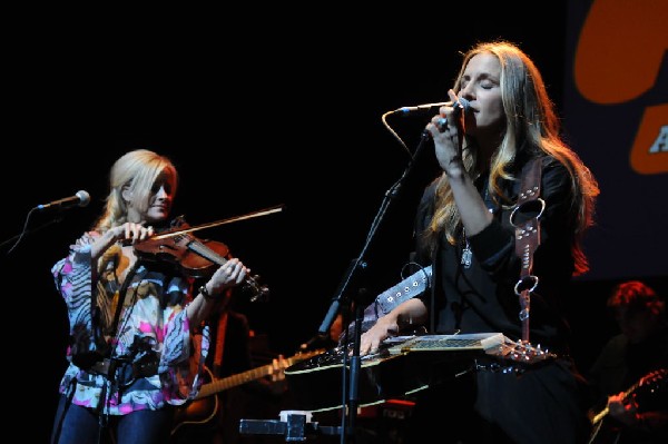 Court Yard Hounds perform at the AMP Launch Party at ACL Live at the Moody