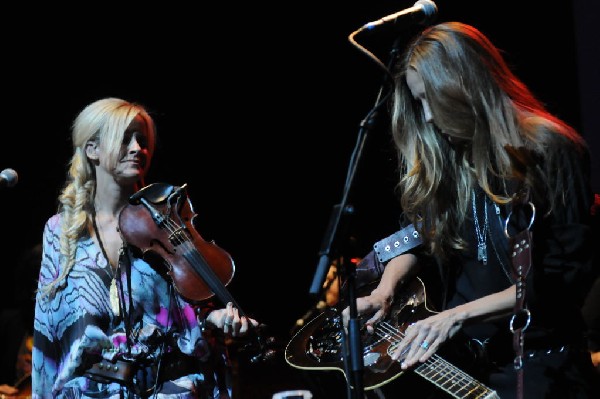 Court Yard Hounds perform at the AMP Launch Party at ACL Live at the Moody