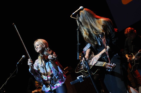 Court Yard Hounds perform at the AMP Launch Party at ACL Live at the Moody