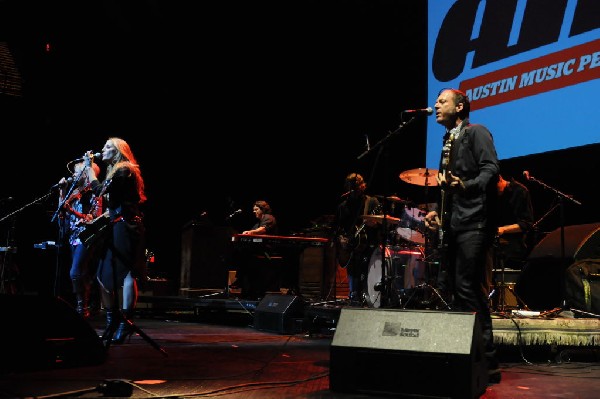 Court Yard Hounds perform at the AMP Launch Party at ACL Live at the Moody