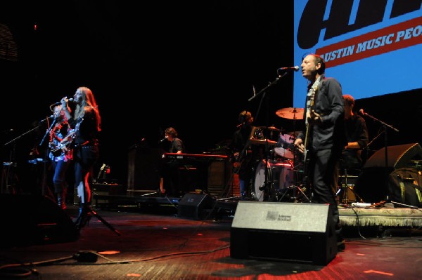 Court Yard Hounds perform at the AMP Launch Party at ACL Live at the Moody