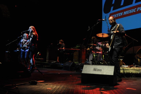 Court Yard Hounds perform at the AMP Launch Party at ACL Live at the Moody