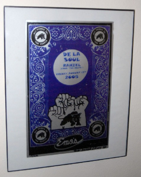 De La Soul at Emo's Poster by Brian Curley