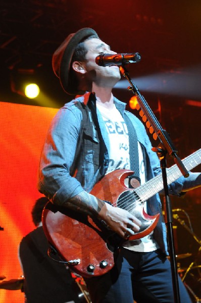 Dashboard Confessional at the Frank Erwin Center, Austin, Texas