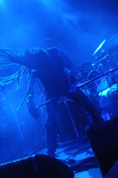 Death Angel at Emo's East, Austin, Texas  10/29/11 - photo by Jeff Barringe