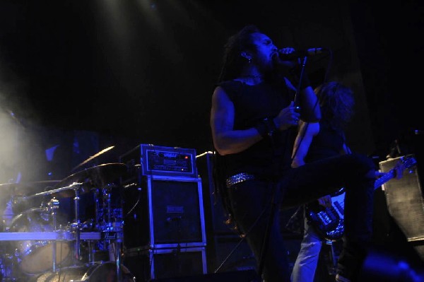Death Angel at Emo's East, Austin, Texas  10/29/11 - photo by Jeff Barringe