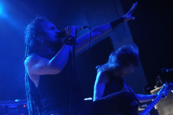 Death Angel at Emo's East, Austin, Texas  10/29/11 - photo by Jeff Barringe