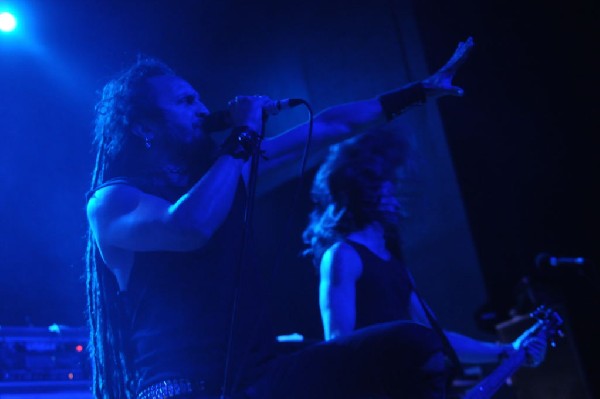 Death Angel at Emo's East, Austin, Texas  10/29/11 - photo by Jeff Barringe