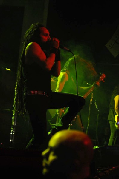 Death Angel at Emo's East, Austin, Texas  10/29/11 - photo by Jeff Barringe