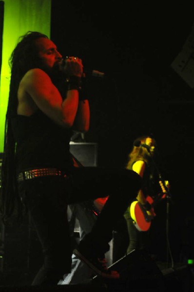 Death Angel at Emo's East, Austin, Texas  10/29/11 - photo by Jeff Barringe