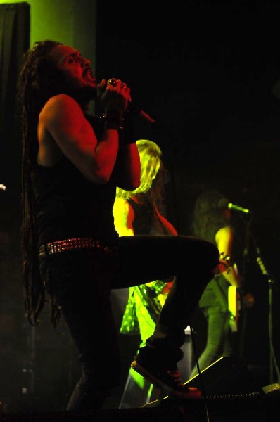 Death Angel at Emo's East, Austin, Texas  10/29/11 - photo by Jeff Barringe