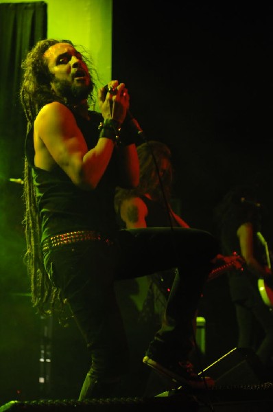 Death Angel at Emo's East, Austin, Texas  10/29/11 - photo by Jeff Barringe