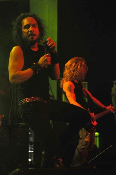 Death Angel at Emo's East, Austin, Texas  10/29/11 - photo by Jeff Barringe