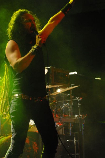 Death Angel at Emo's East, Austin, Texas  10/29/11 - photo by Jeff Barringe