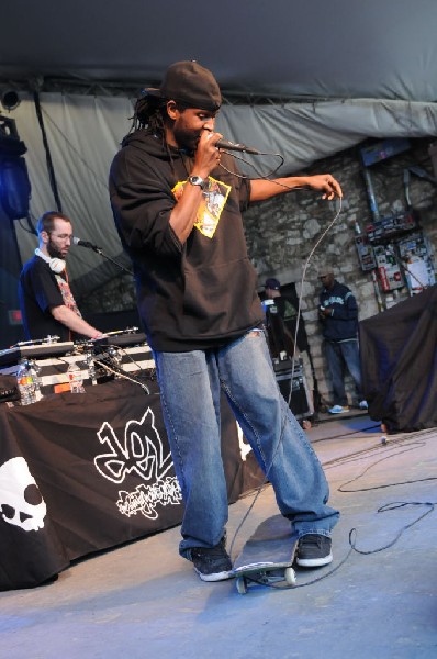 Del The Funky Homosapien at Stubb's BarBQ, Austin Texas 04/20/10