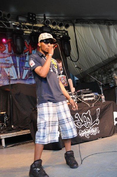 Del The Funky Homosapien at Stubb's BarBQ, Austin Texas 04/20/10