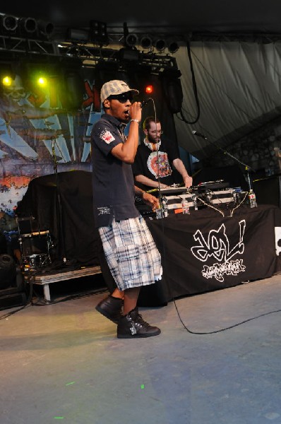 Del The Funky Homosapien at Stubb's BarBQ, Austin Texas 04/20/10