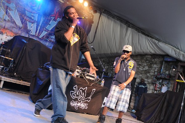 Del The Funky Homosapien at Stubb's BarBQ, Austin Texas 04/20/10