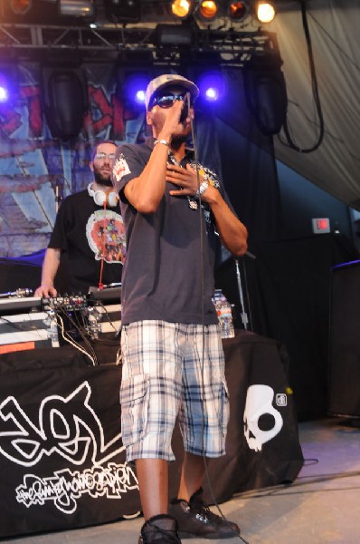 Del The Funky Homosapien at Stubb's BarBQ, Austin Texas 04/20/10