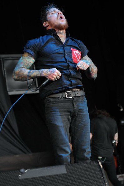 Devil Wears Prada at Mayhem Festival 2012 Gexa Energy Pavilion Dallas Texas