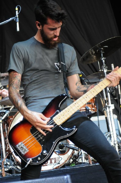 Devil Wears Prada at Mayhem Festival 2012 Gexa Energy Pavilion Dallas Texas