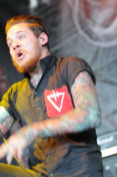 Devil Wears Prada at Mayhem Festival 2012 Gexa Energy Pavilion Dallas Texas