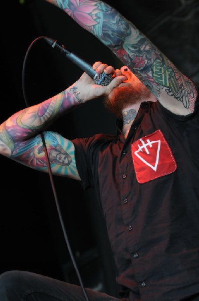 Devil Wears Prada at Mayhem Festival 2012 Gexa Energy Pavilion Dallas Texas