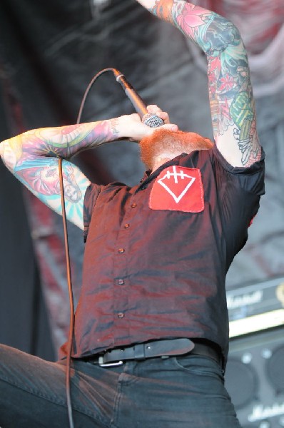 Devil Wears Prada at Mayhem Festival 2012 Gexa Energy Pavilion Dallas Texas