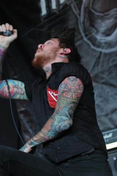 Devil Wears Prada at Mayhem Festival 2012 Gexa Energy Pavilion Dallas Texas